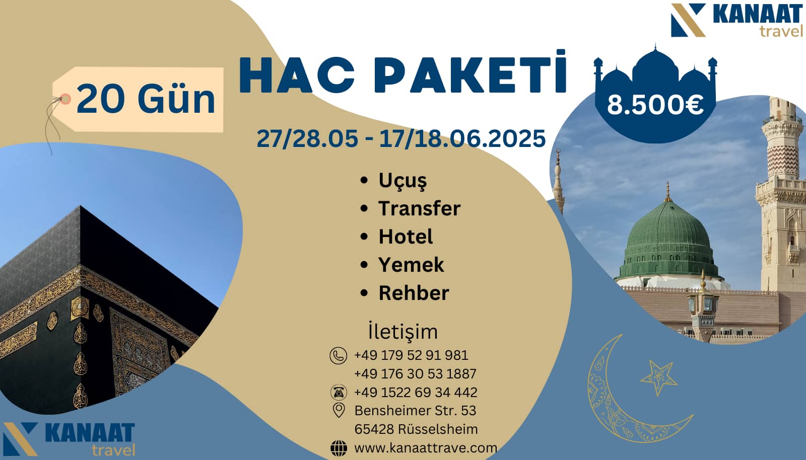 Hac 2025 Fiyatlar